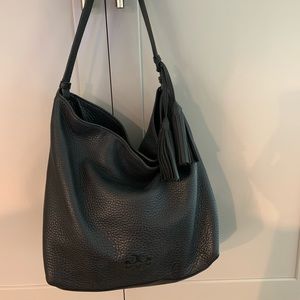 Tory Burch Black Miller Hobo Purse